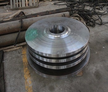 Haut disque rond en acier technique du dessin Q345 S355 A36 de pièce forgéee chaude