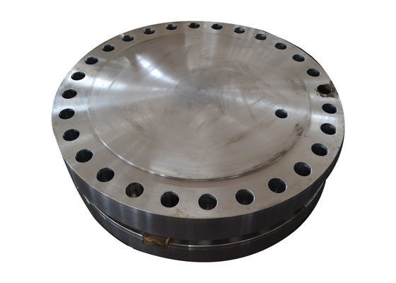 Disque rond de la pièce forgéee SAE1045 C45 de nitruration chaude de carbone utilisé dans le perçage Machinine